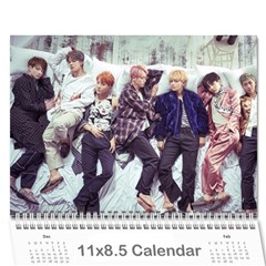 Keisha BTS - Wall Calendar 11  x 8.5  (18 Months)