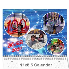 lai2 - Wall Calendar 11  x 8.5  (12-Months)