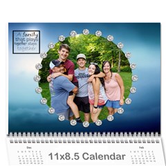 2020 calendar angie - Wall Calendar 11  x 8.5  (12-Months)