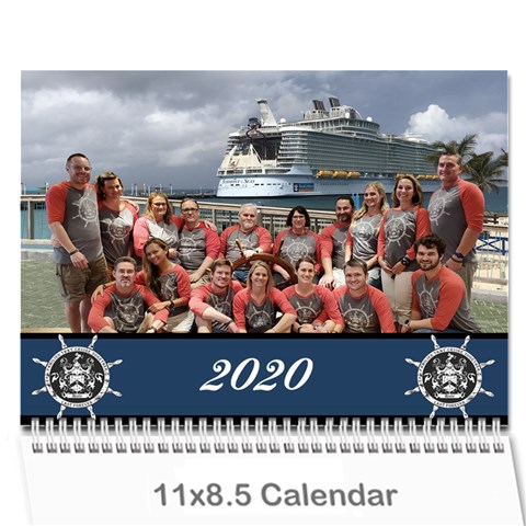 2020 Calendar Cruise By Odessa Cover