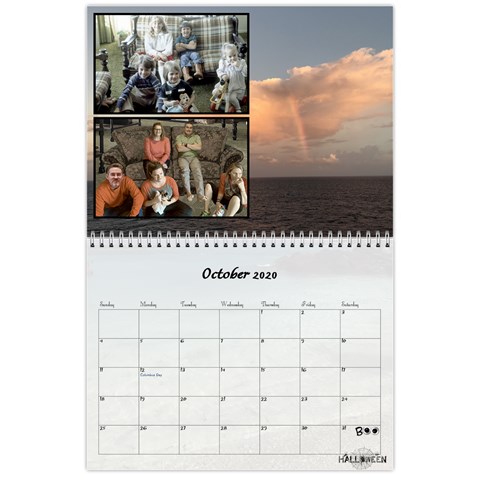 2020 Calendar Cruise By Odessa Oct 2020