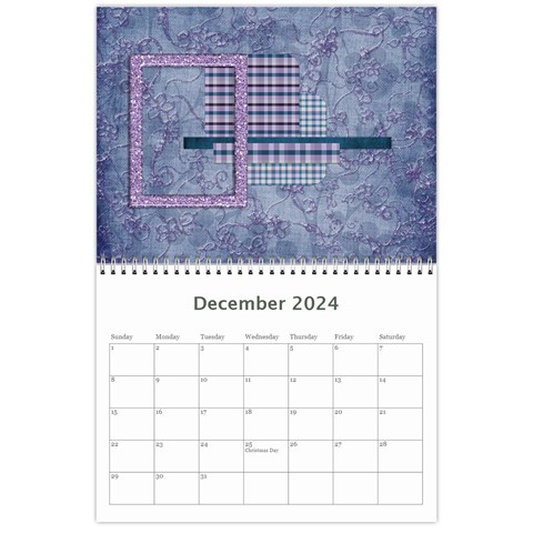 Lavender Rain 2024 Calendar By Lisa Minor Dec 2024