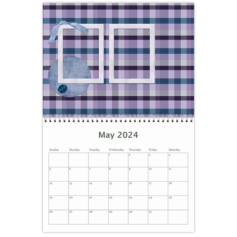 Lavender Rain 2024 Calendar By Lisa Minor May 2024