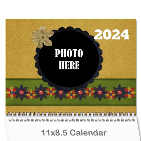2024 Calendar Mix 1 By Lisa Minor Cover