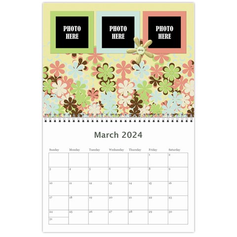 2024 Calendar Mix 1 By Lisa Minor Mar 2024