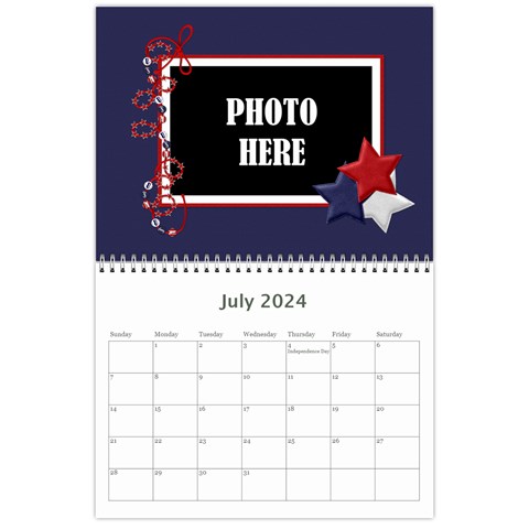 2024 Calendar Mix 1 By Lisa Minor Jul 2024
