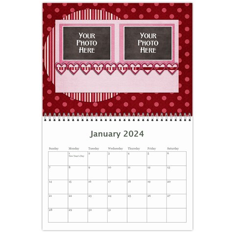 2024 Sweetie Calendar By Lisa Minor Jan 2024