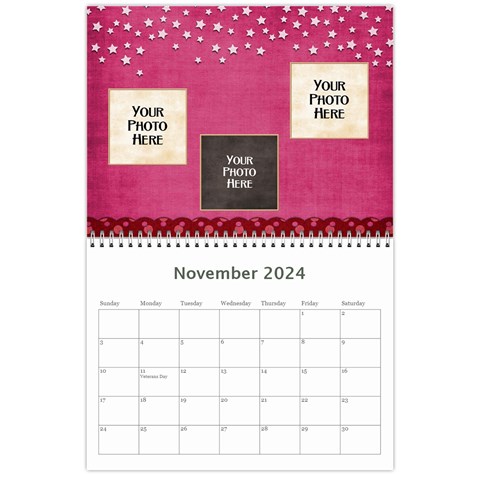 2024 Sweetie Calendar By Lisa Minor Nov 2024