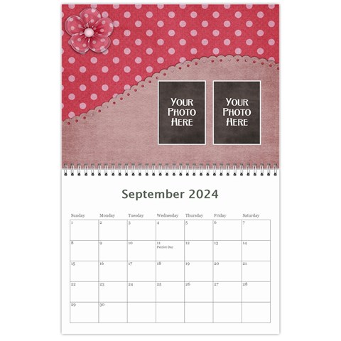 2024 Sweetie Calendar By Lisa Minor Sep 2024