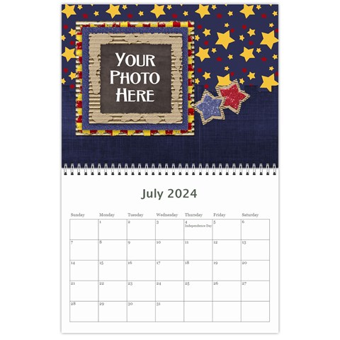 2024 Calendar Mix D By Lisa Minor Jul 2024