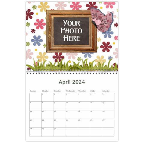 2024 Calendar Mix By Lisa Minor Apr 2024