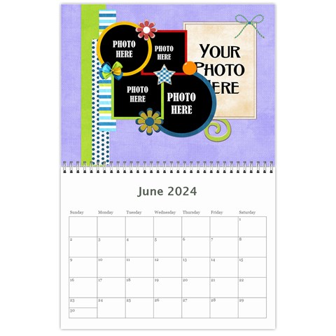 2024 Calendar Mix By Lisa Minor Jun 2024