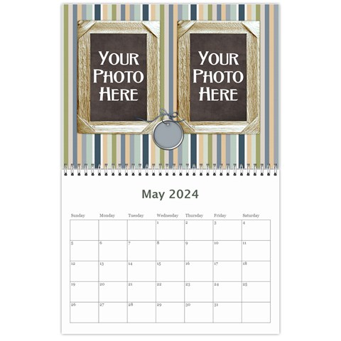 2024 My Blue Inspiration Calendar By Lisa Minor May 2024