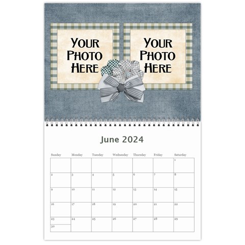 2024 My Blue Inspiration Calendar By Lisa Minor Jun 2024