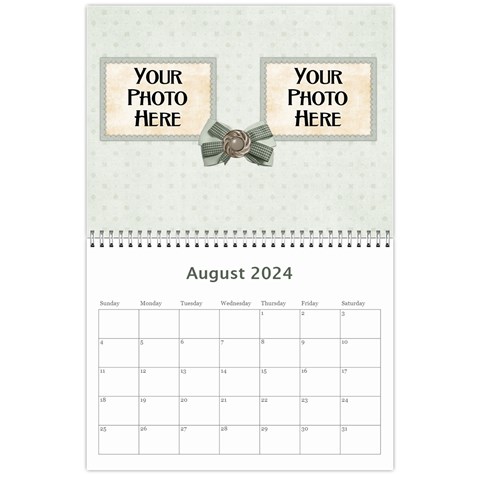 2024 My Blue Inspiration Calendar By Lisa Minor Aug 2024