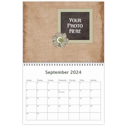 2024 My Blue Inspiration Calendar By Lisa Minor Sep 2024