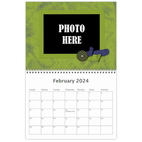 2024 Primary Cardboard Calendar 1 By Lisa Minor Feb 2024