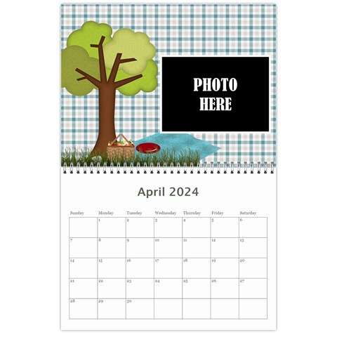2024 At The Park Calendar By Lisa Minor Apr 2024