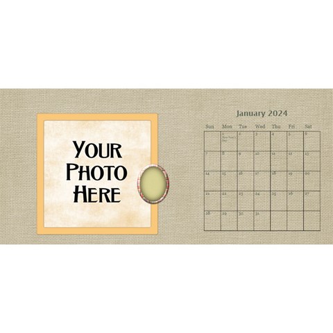2024 Sml 11x5 Calendar By Lisa Minor Jan 2024