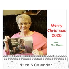 Calendar 2021 - Wall Calendar 11  x 8.5  (12-Months)