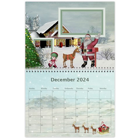 Seasonal Calendar 11 X 8 5 (12 Months) 2024 By Spg Dec 2024
