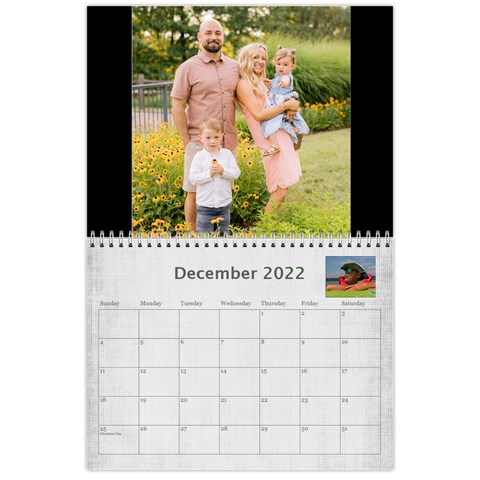Macvittie Family Calendar 2022 Jay  By Debra Macv Dec 2022