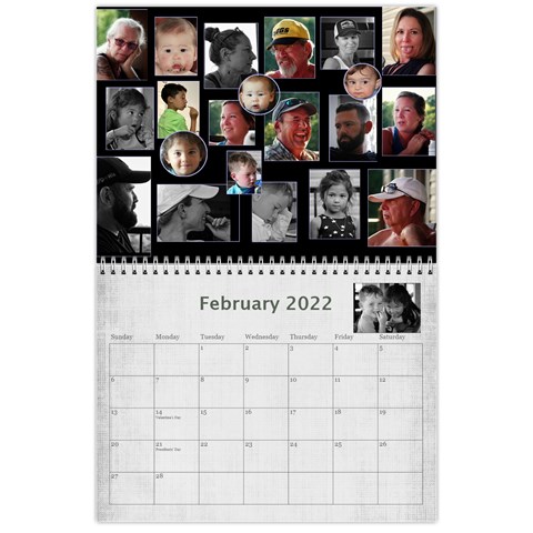 Macvittie Family Calendar 2022 Jay  By Debra Macv Feb 2022