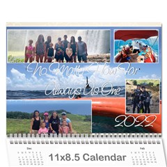 Master Calendar Christenson 2022 - Wall Calendar 11  x 8.5  (12-Months)