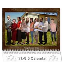 2022 Calendar - Wall Calendar 11  x 8.5  (12-Months)