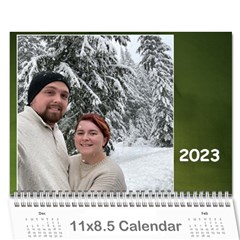Merritt 2023 Calendar - Wall Calendar 11  x 8.5  (12-Months)