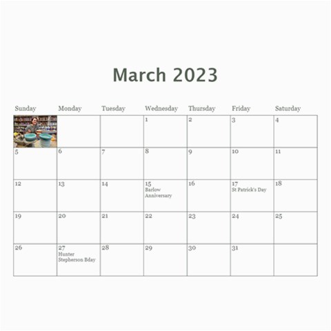 Merritt 2023 Calendar By Cindy Jun 2023
