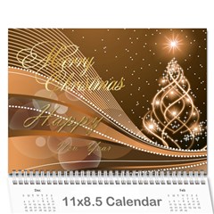 lily - Wall Calendar 11  x 8.5  (12-Months)