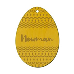 Personalized Easter Basket Tag Name 4 - Wood Ornament
