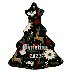 Personalized Christmas Name - Ornament (Christmas Tree) 