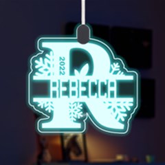 Personalized Alphabet R Name - LED Acrylic Ornament