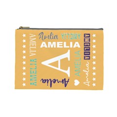 Personalized Name Star Gift (7 styles) - Cosmetic Bag (Large)