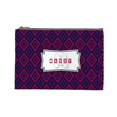 Personalized Name Classic (7 styles) - Cosmetic Bag (Large)