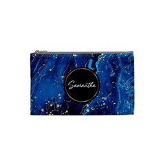 PERSONALIZED MARBLE NAME 1 COSMETIC BAG_XS (7 styles) - Cosmetic Bag (XS)