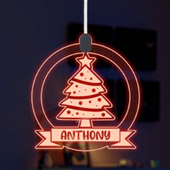 Personalized Christmas Tree - LED Acrylic Ornament