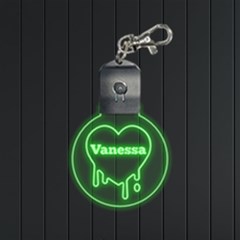 Personalized Name Love 3 - LED Key Chain