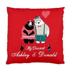 Personalized Couple Lover Name - Standard Cushion Case (Two Sides)