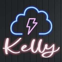Personalized Cloud Thunder Name - Neon Signs and Lights