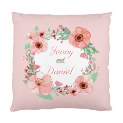 Personalized Floral 1 - Standard Cushion Case (One Side)