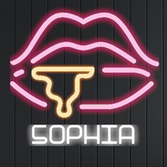 Personalized Mouth Kiss Name - Neon Signs and Lights