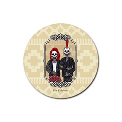 Love Forever - Rubber Coaster (Round)