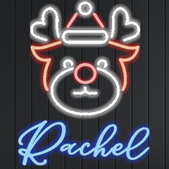 Personalized Xmas Snowman2 Name - Neon Signs and Lights