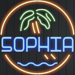 Personalized Coconut Tree Name - Neon Signs and Lights