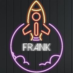 Personalized Rocket Name - Neon Signs and Lights