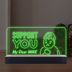Support Baby Meme - LED Acrylic Message Display