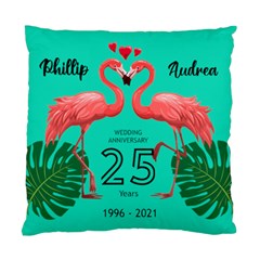 Personalized Couple Anniversary Name - Standard Cushion Case (One Side)